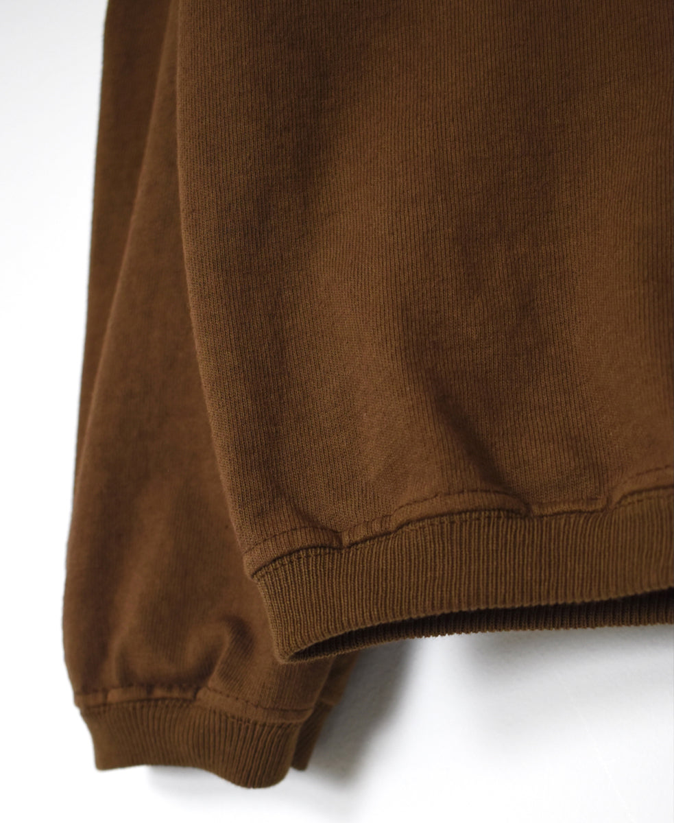 NGW9951 7.2oz HEAVY WEIGHT COTTON CREW NECK L/SL WITH CUFF&HEM RIB