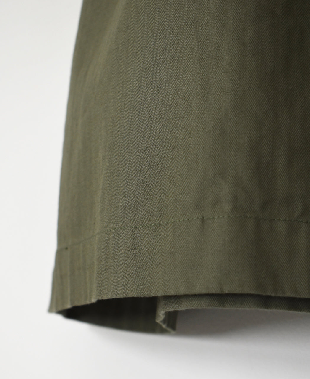 INHT2514CHW COTTON HERRINGBONE WASH  EASY SKIRT