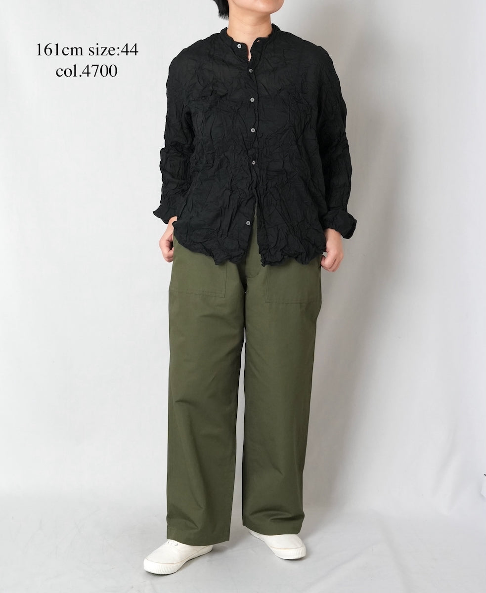 GNHT2451CL COTTON/LINEN KERSEY BAKER PANTS