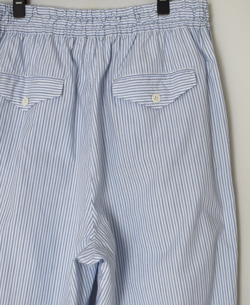 NVL2523 POPLIN STRIPE EASY PANTS