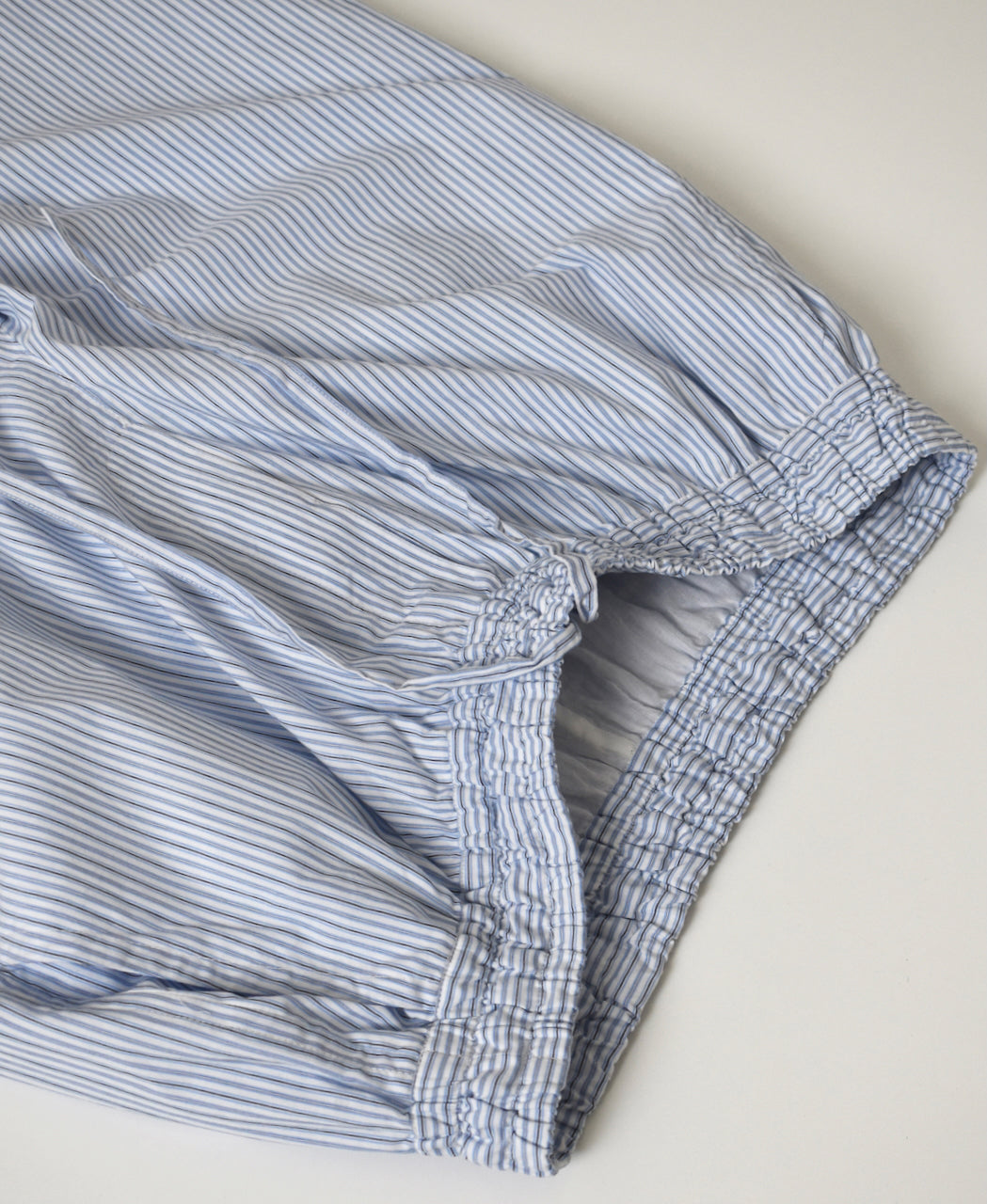 NVL2523 POPLIN STRIPE EASY PANTS