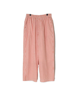 NVL2523 POPLIN STRIPE EASY PANTS