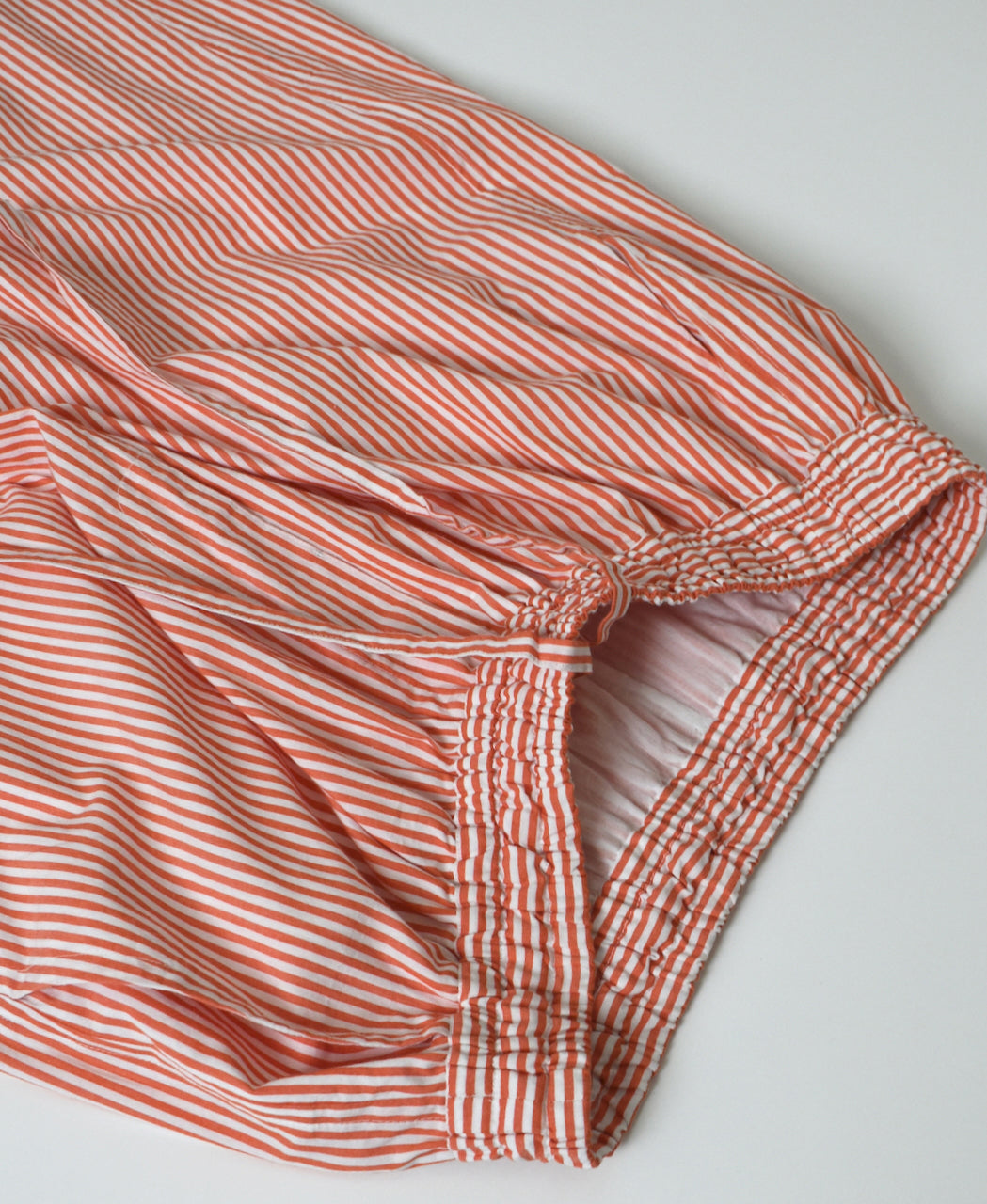 NVL2523 POPLIN STRIPE EASY PANTS