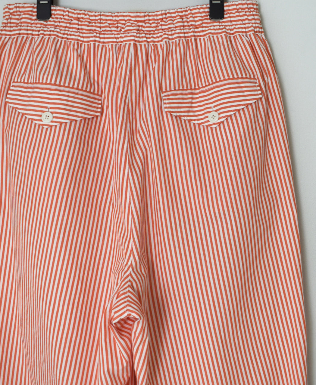 NVL2523 POPLIN STRIPE EASY PANTS