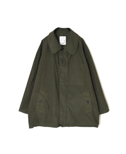 NHT2352TC LIGHT WEIGHT COTTON OVERDYE  BALMACAAN SHORT COAT