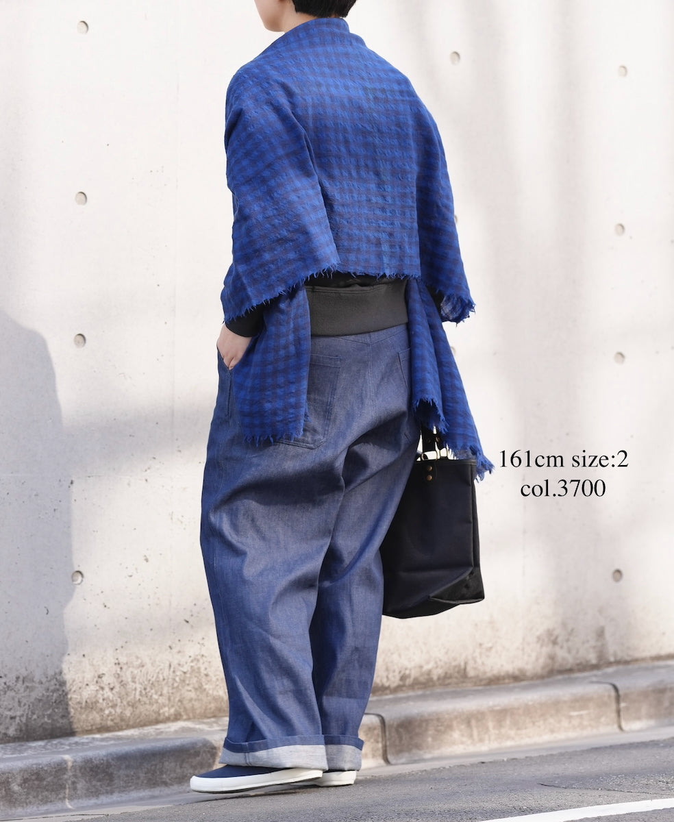 GNAM2601 8oz UNEVEN YARN DENIM WORK PANTS