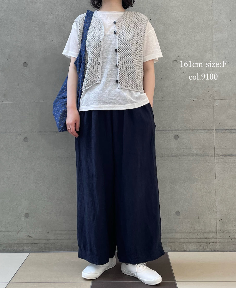GNMDS26021 LINEN SINGLE JERSEY BOAT NECK T-SHIRTS
