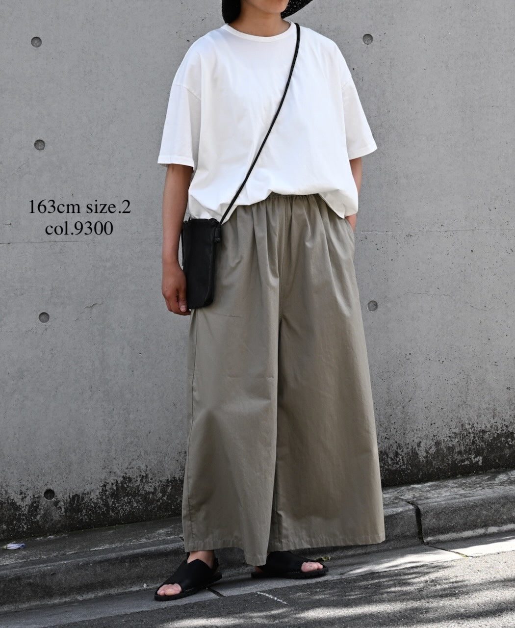 GNMDS2062CLW COTTON/LINEN DYED WEATHER CULOTTES