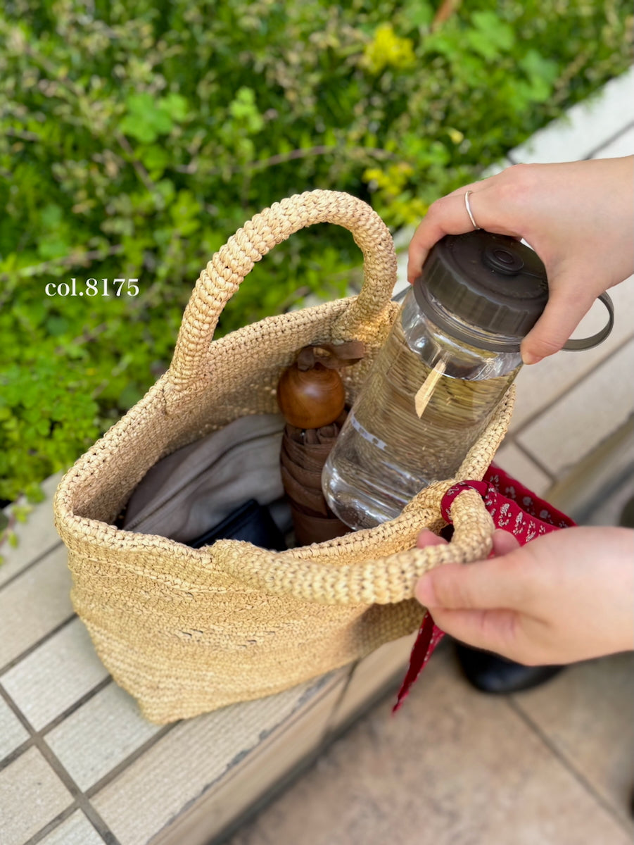 ANMDS2301 RAFFIA M BAG (COMBI)