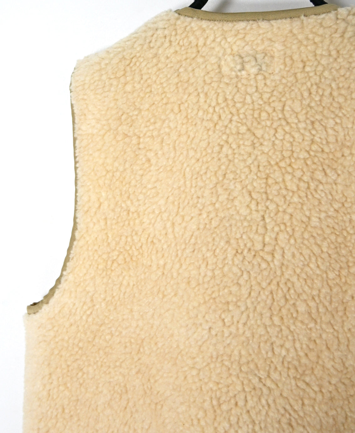 ADNAM2651 ZIP-UP FLEECE NO COLLAR VEST