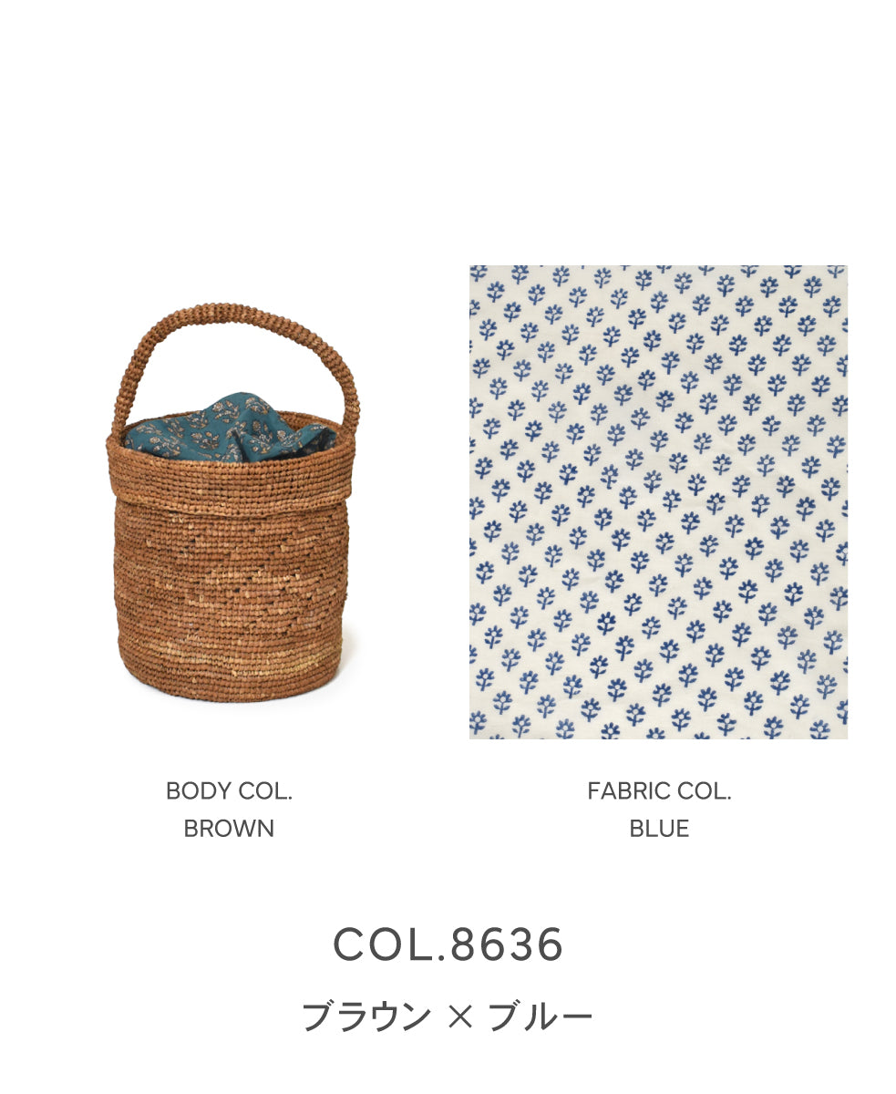ANMDS2501 RAFFIA ONE HANDLE BARREL BAG