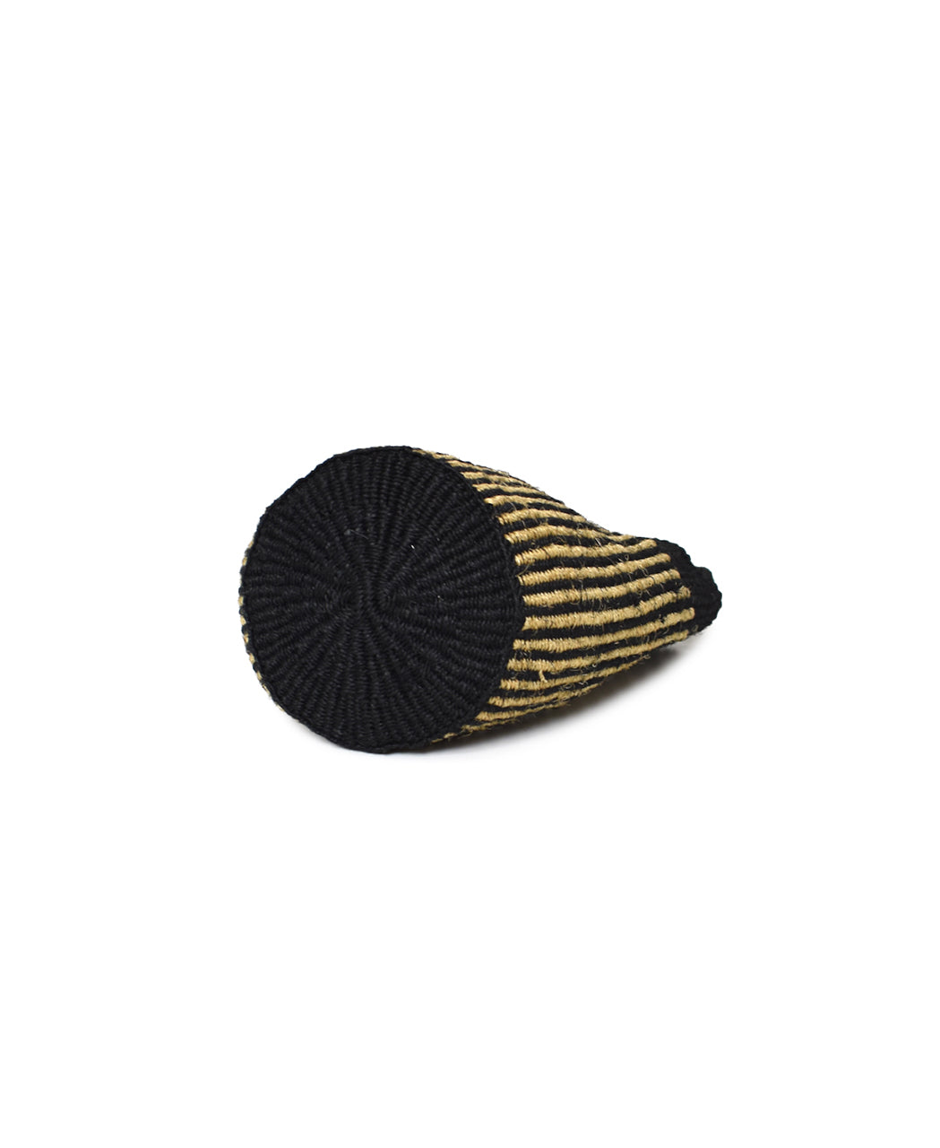 ANSL2601 STRIPE SISAL ONE HANDLE SHOULDER BAG