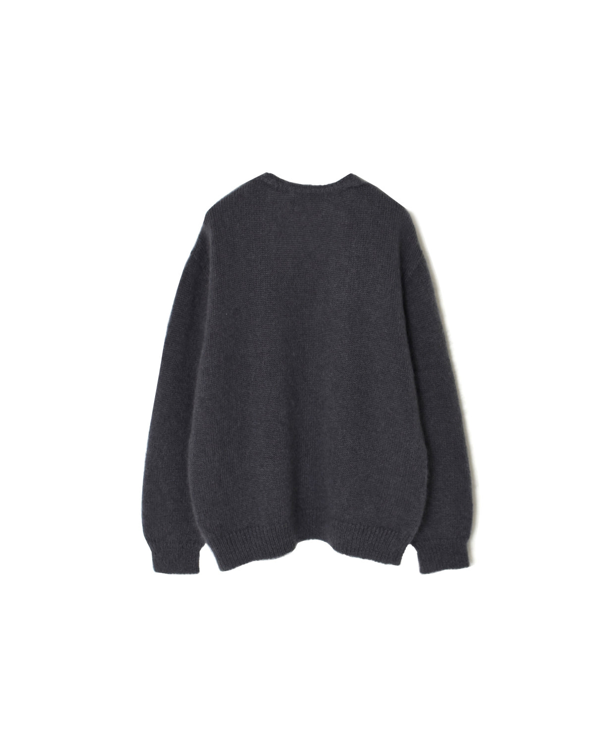 CHT2552 MOHAIR NO-BUTTON CARDIGAN