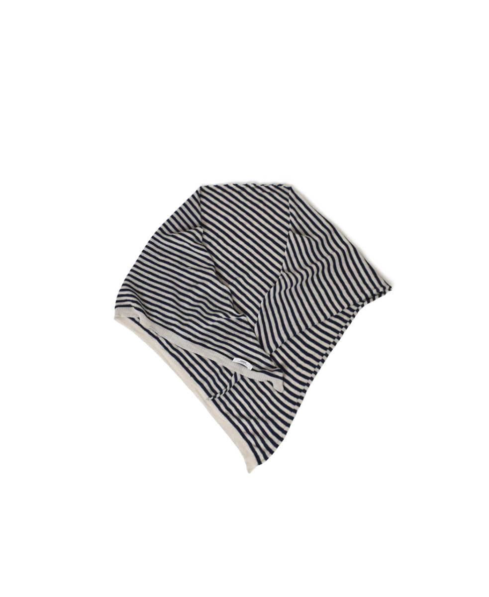 CLNAM2402S COTTON STRIPE TRIANGLE SCARF