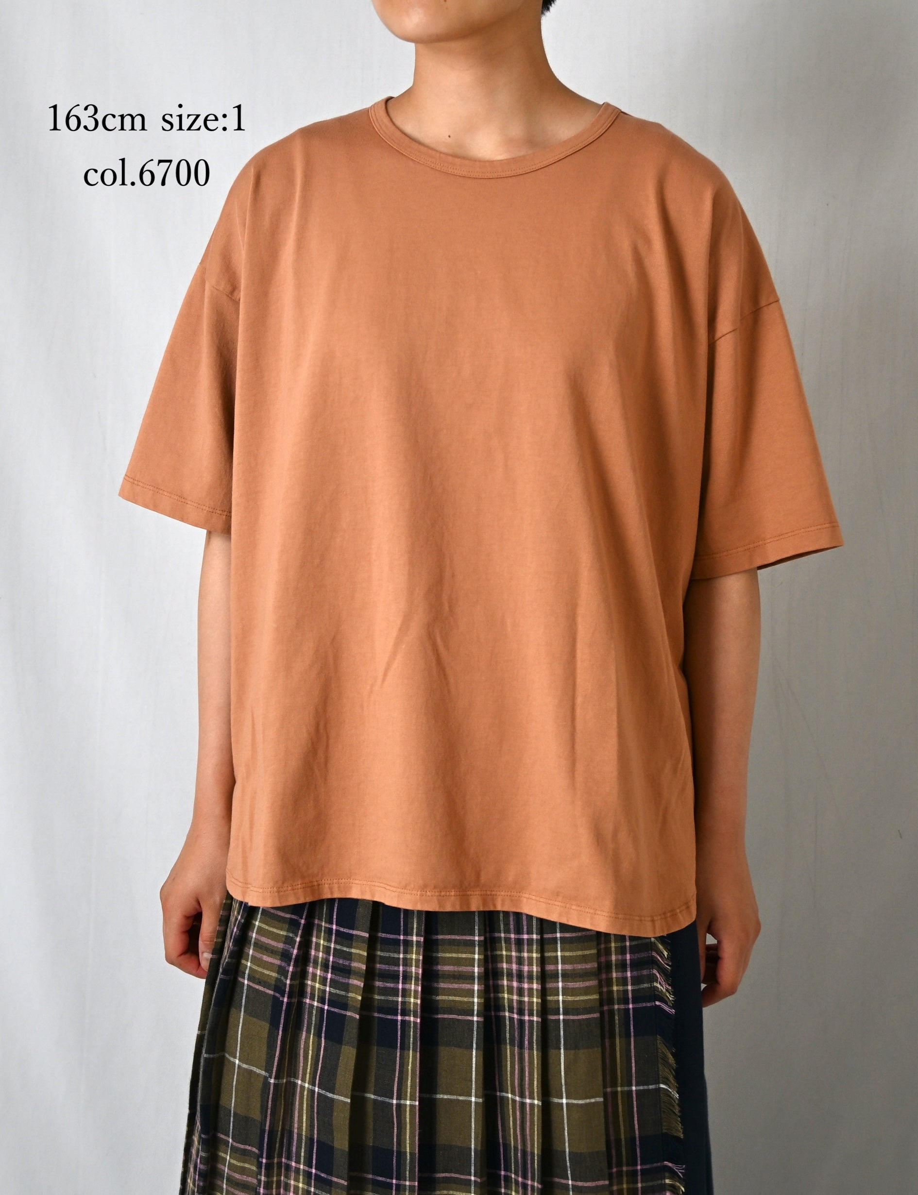AMDS2601 COTTON JERSEY CREW-NECK T-SHIRT