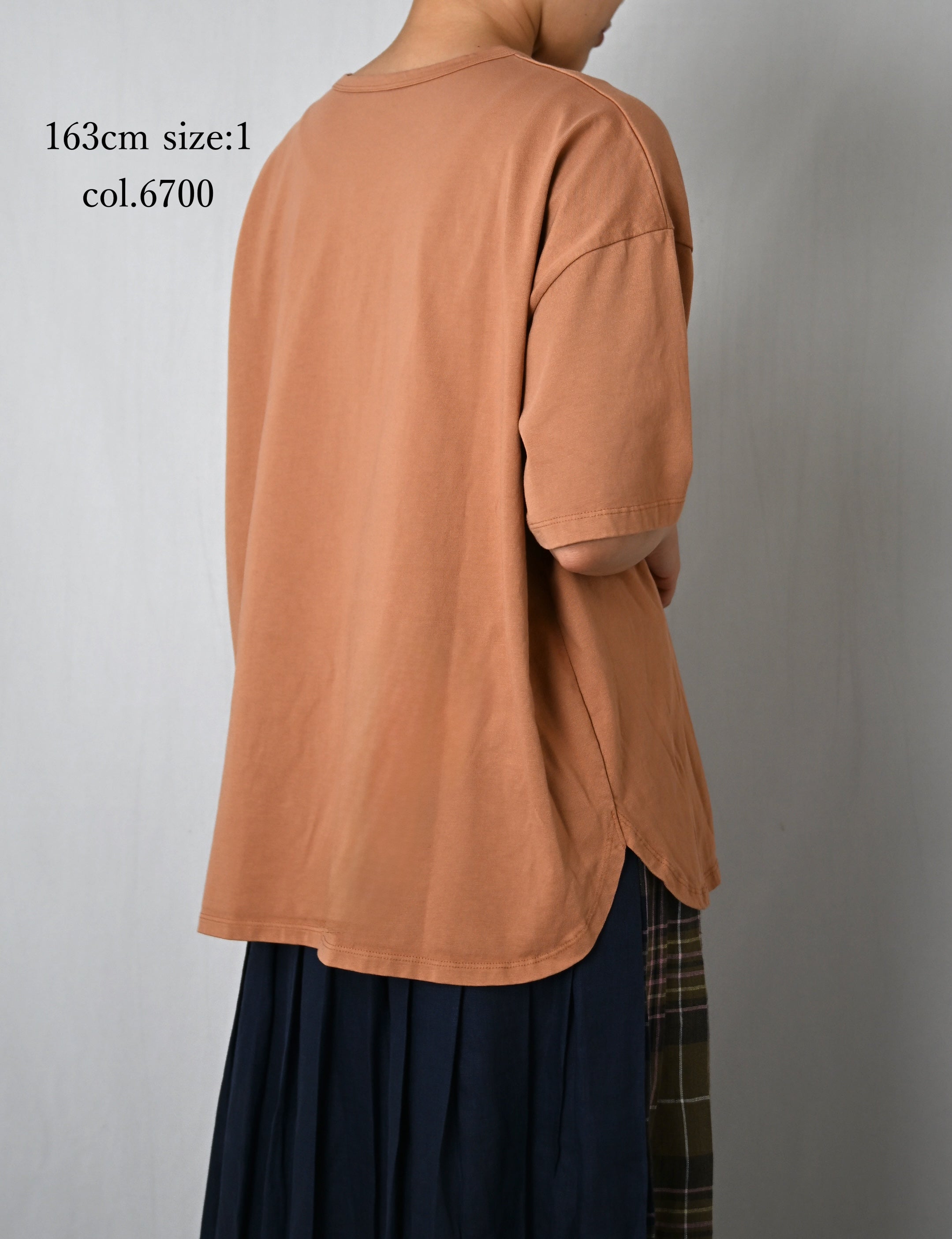 AMDS2601 COTTON JERSEY CREW-NECK T-SHIRT