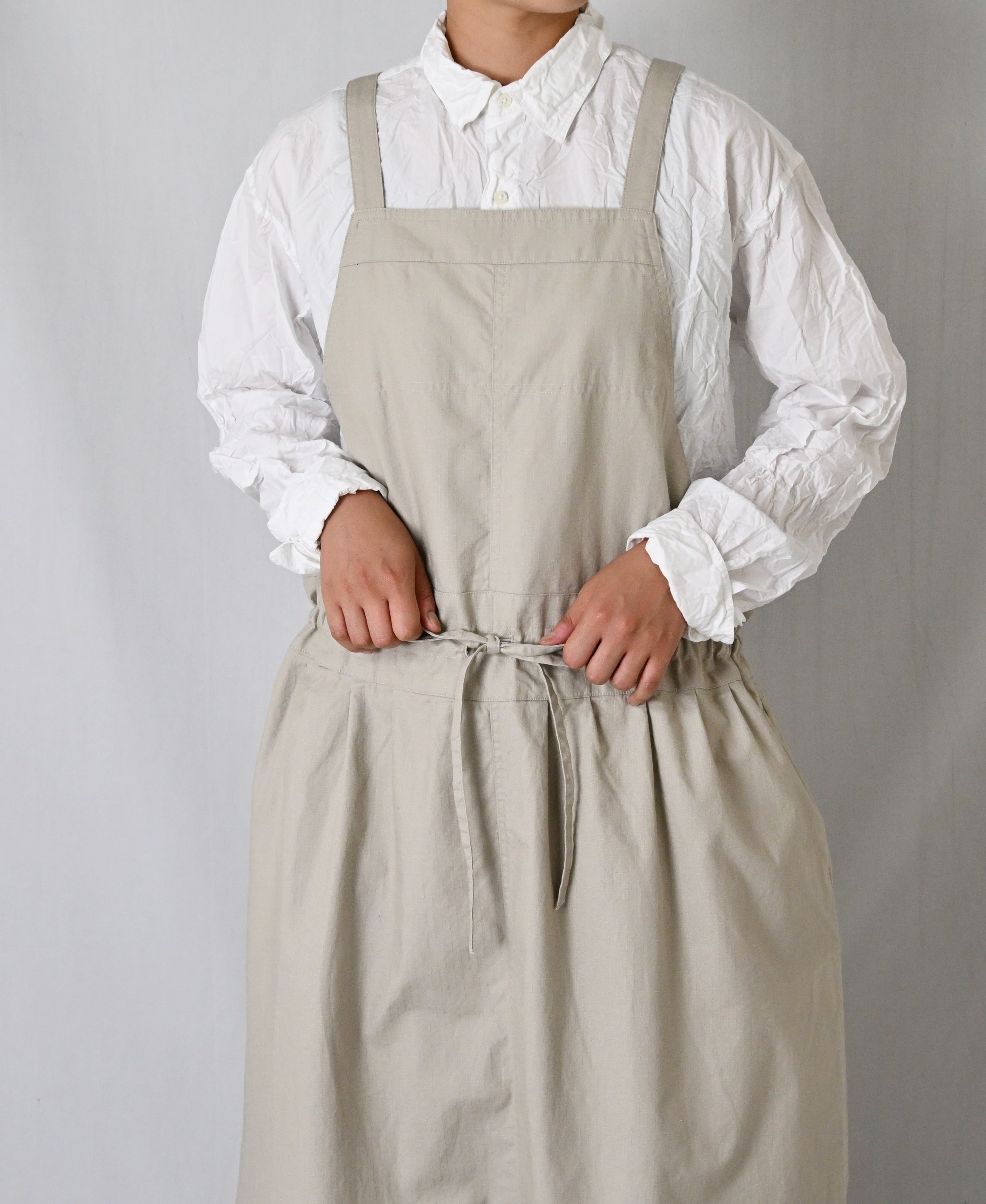 GNAM2611RS RIPSTOP ONE WASH APRON ONE PIECE