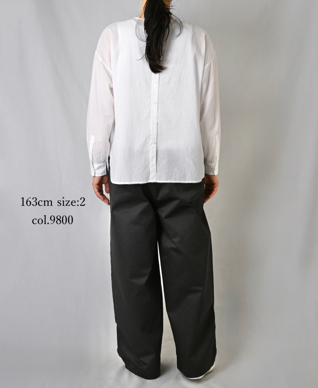 GNMDS2502WP WEST POINT 2TUCK WIDE EASY PANTS