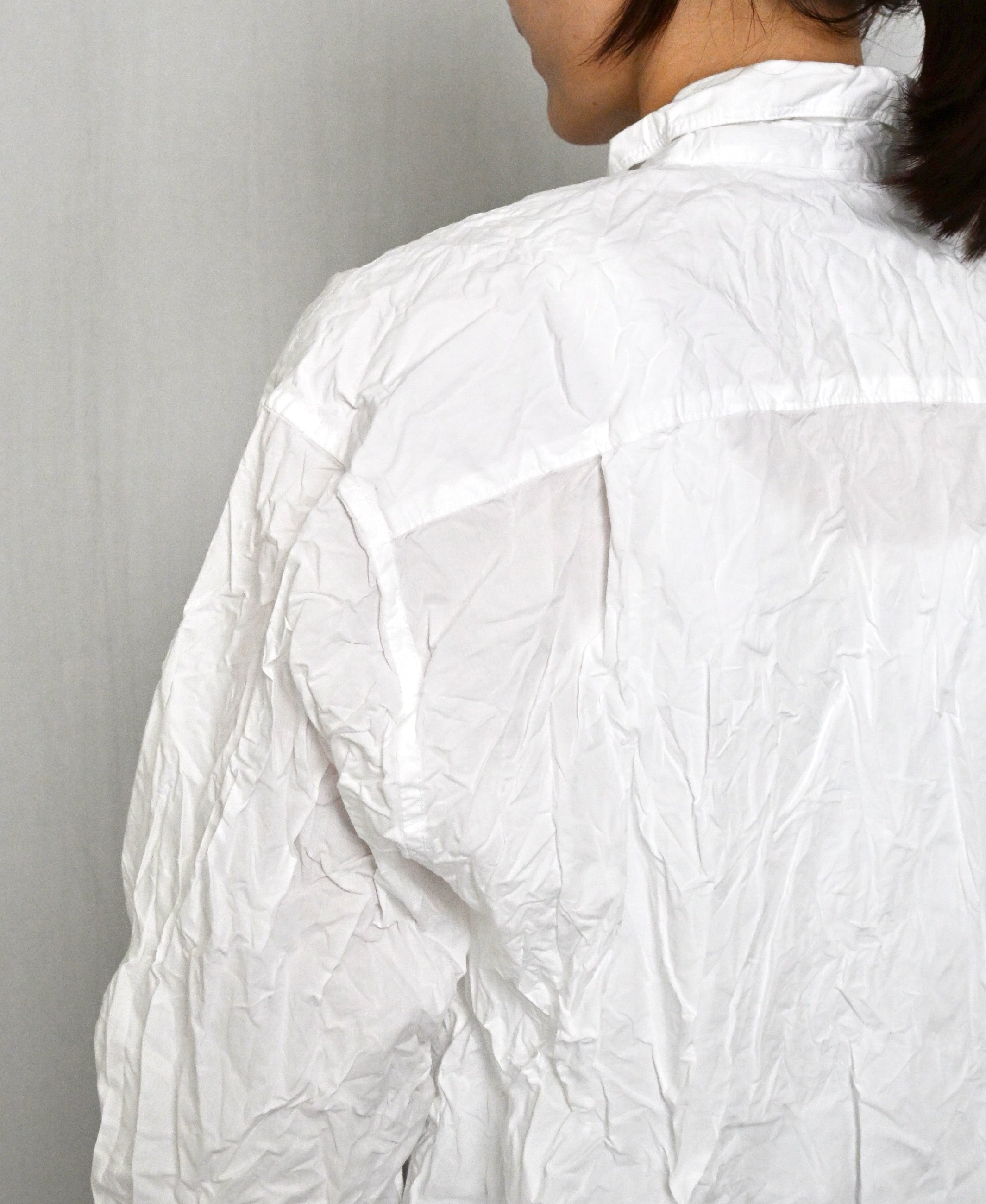 NVL2683W 60s ORGANIC POPLIN WRINKLE REGULAR COLLAR L/SL SHIRTS