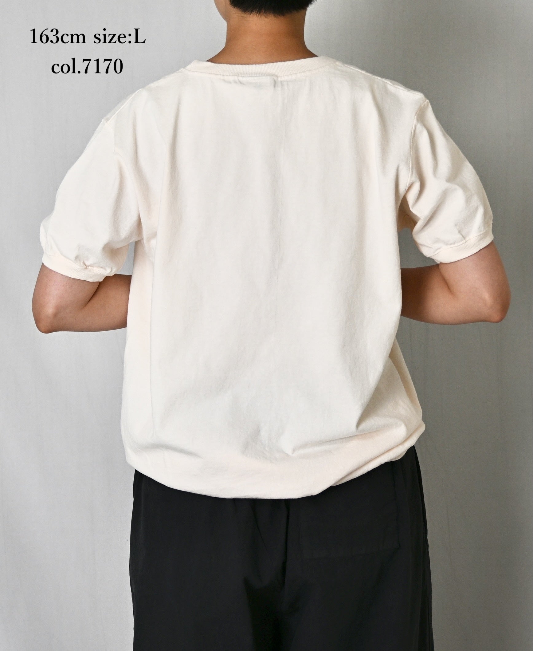 NGT9801 7.2oz HEAVY WEIGHT COTTON CREW-NECK S/SL TEE CUFF AND HEM