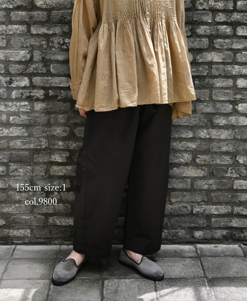GNMDS2501WP WEST POINT 2TUCK TAPERED EASY PANTS