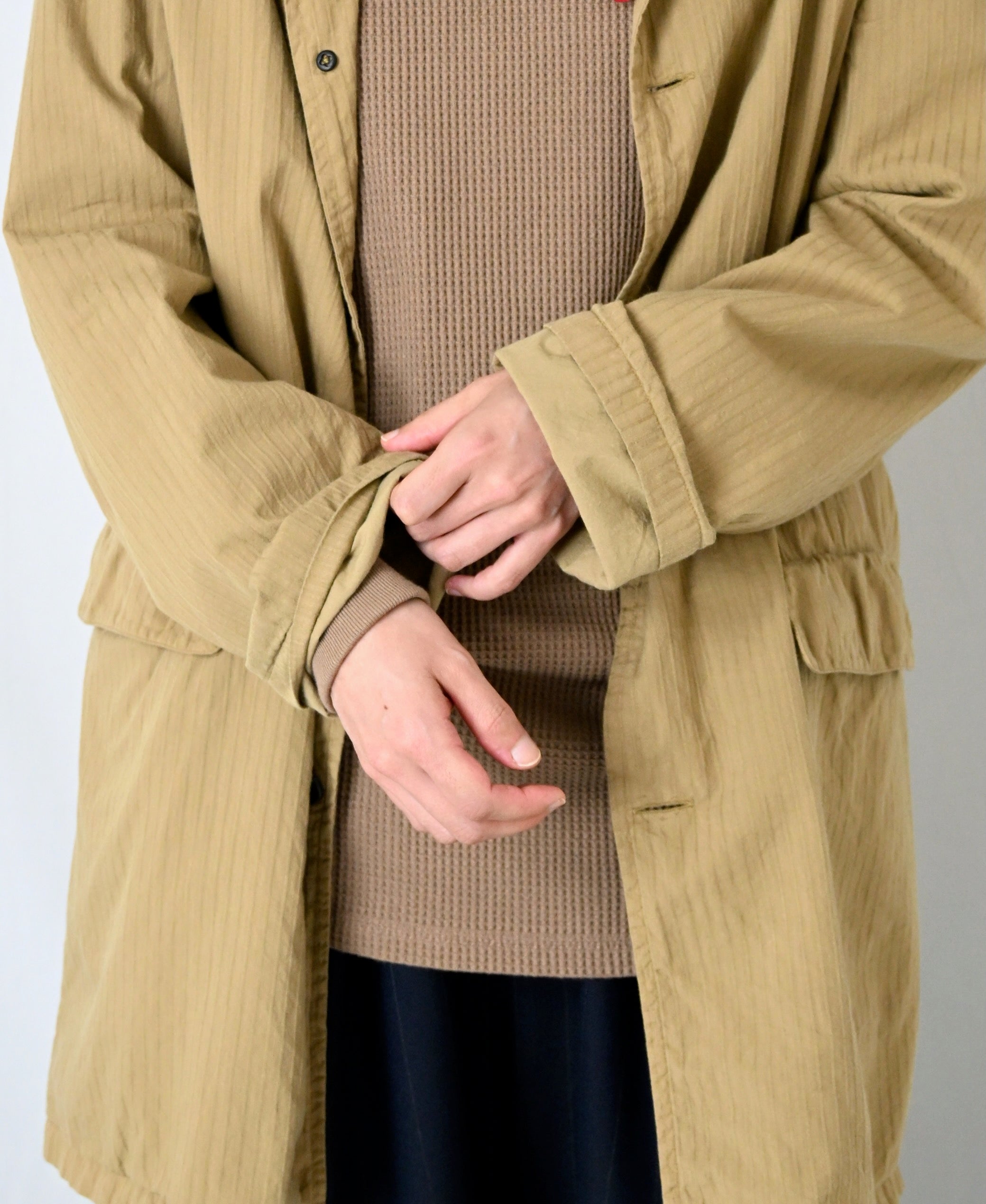 155cm　size:M　COL.8410 ブラウンキャメル
