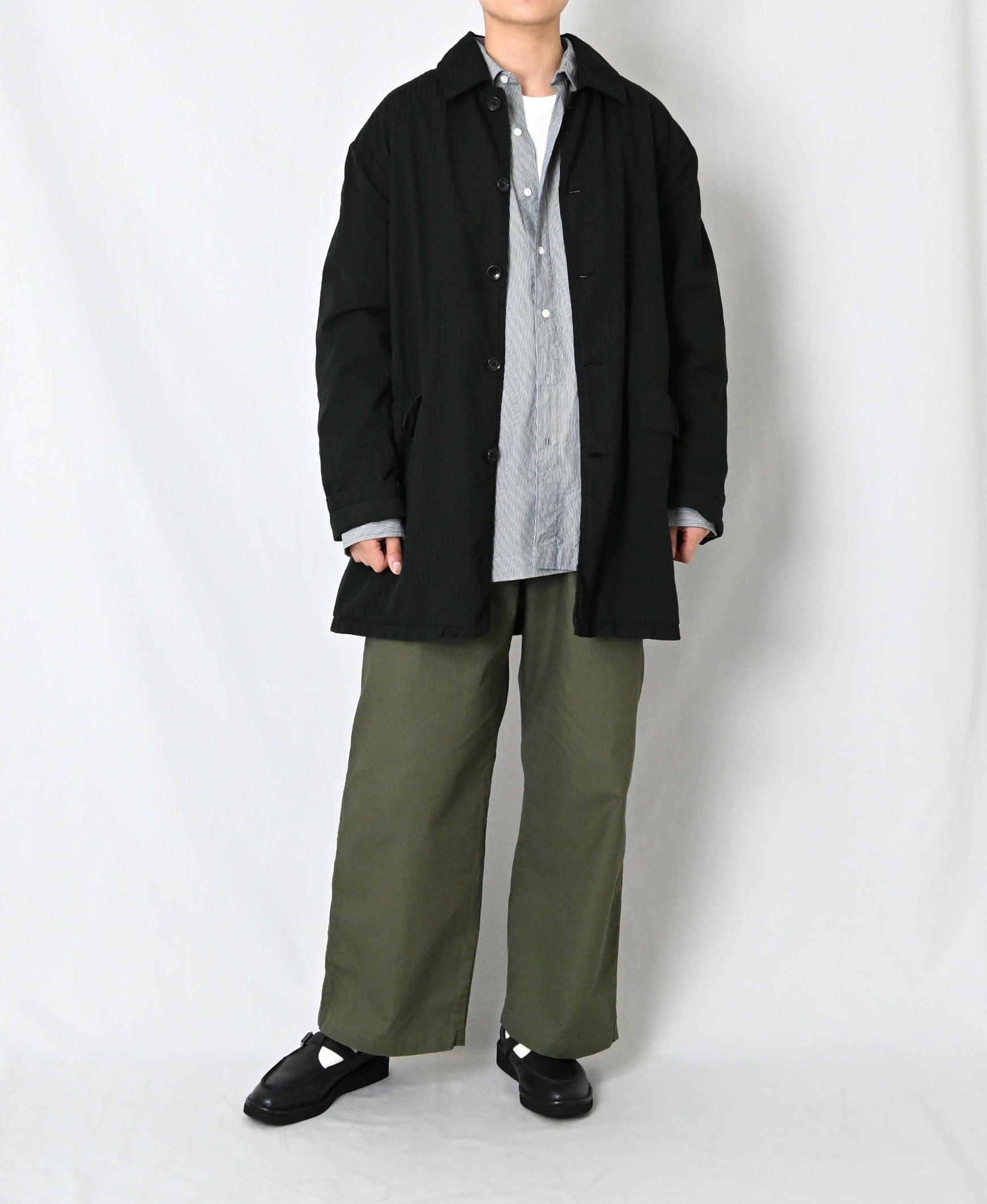 163cm　size:L　COL.9900 ブラック