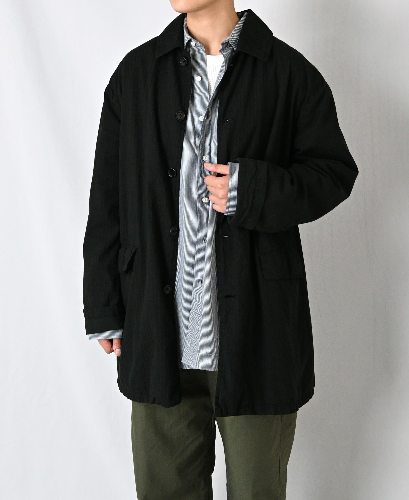 163cm　size:L　COL.9900 ブラック