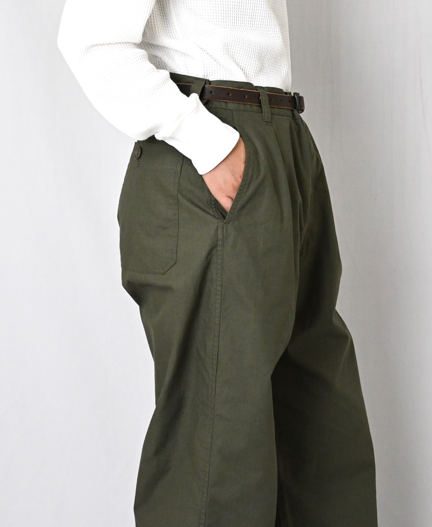 GNAM2612RS RIPSTOP ONE WASH ONE TUCK PANTS