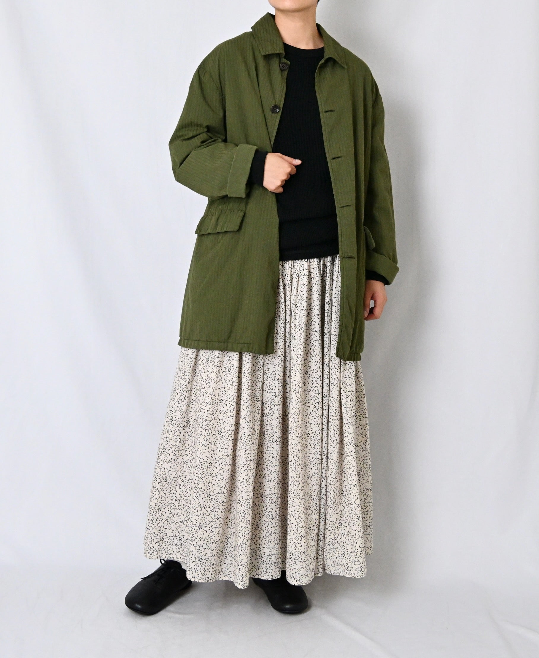163cm size:L COL.4850 アラスグリーン