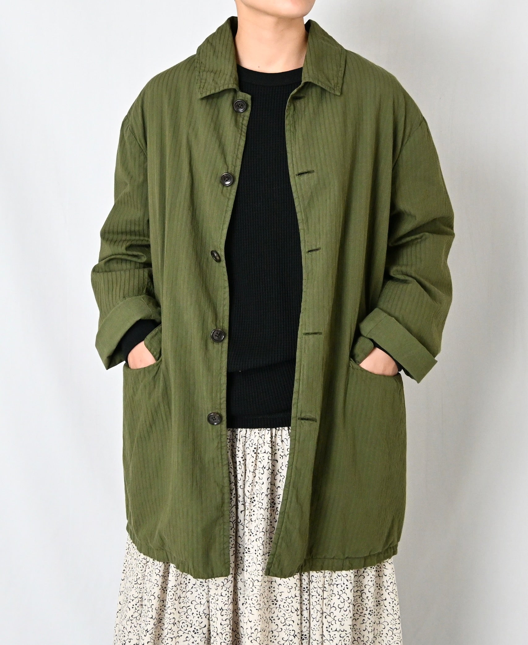 163cm size:L COL.4850 アラスグリーン