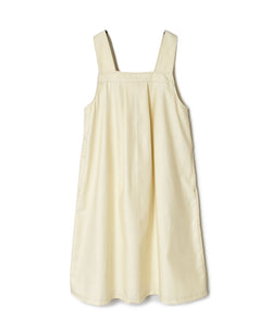 GNAM2353 BACK SATIN 2WAY APRON DRESS