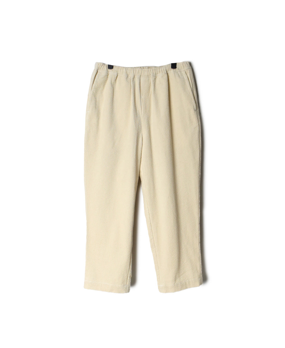 GNMDS2101CR 8WALE CORDUROY EASY TAPERED PANTS