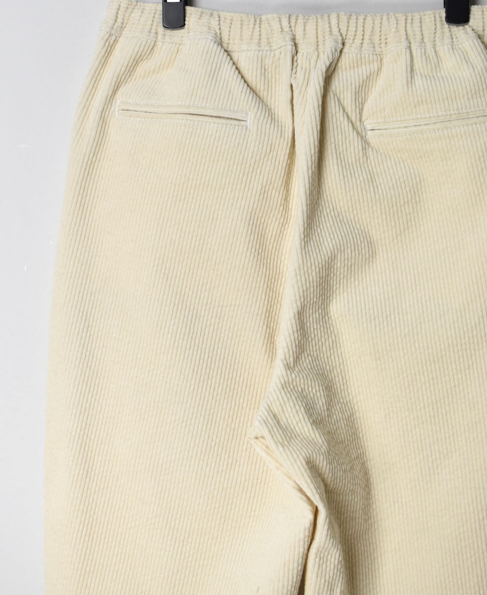 GNMDS2101CR 8WALE CORDUROY EASY TAPERED PANTS