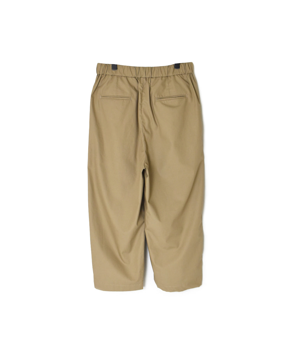 GNMDS2501CW COTTON DYED WEATHER 2TUCK TAPERED EASY PANTS