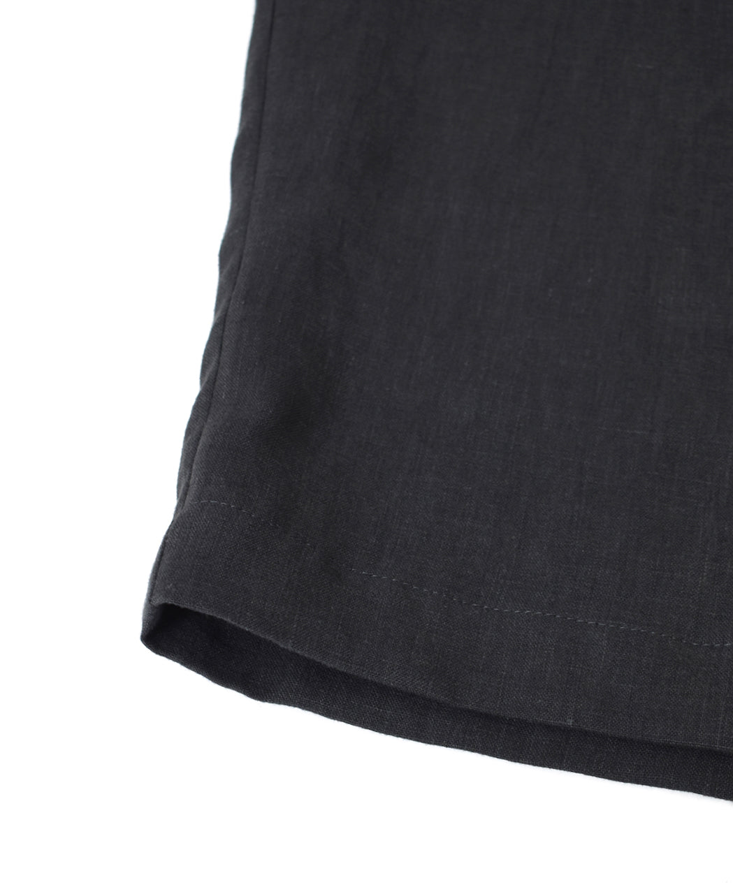 GNMDS2501FL 40s FRENCH LINEN DYED CANVAS 2TUCK TAPERED EASY PANTS