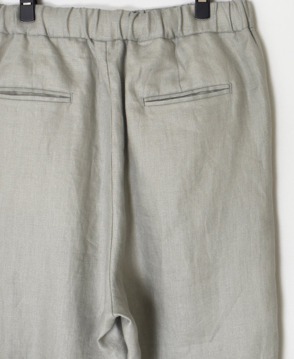 GNMDS2501NLT LINEN TWILL 2TUCK TAPERED EASY PANTS