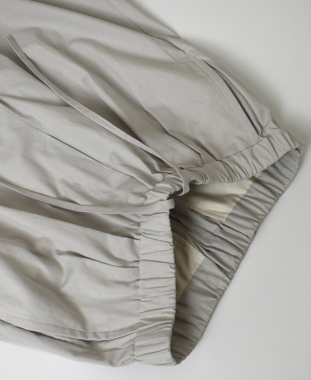 GNMDS2502CLW COTTON/LINEN DYED WEATHER 2TUCK WIDE EASY PANTS