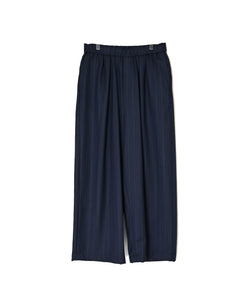 GNMDS2502WS WOOL SERGE 2TUCK WIDE EASY PANTS