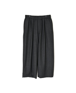 GNMDS2502WS WOOL SERGE 2TUCK WIDE EASY PANTS