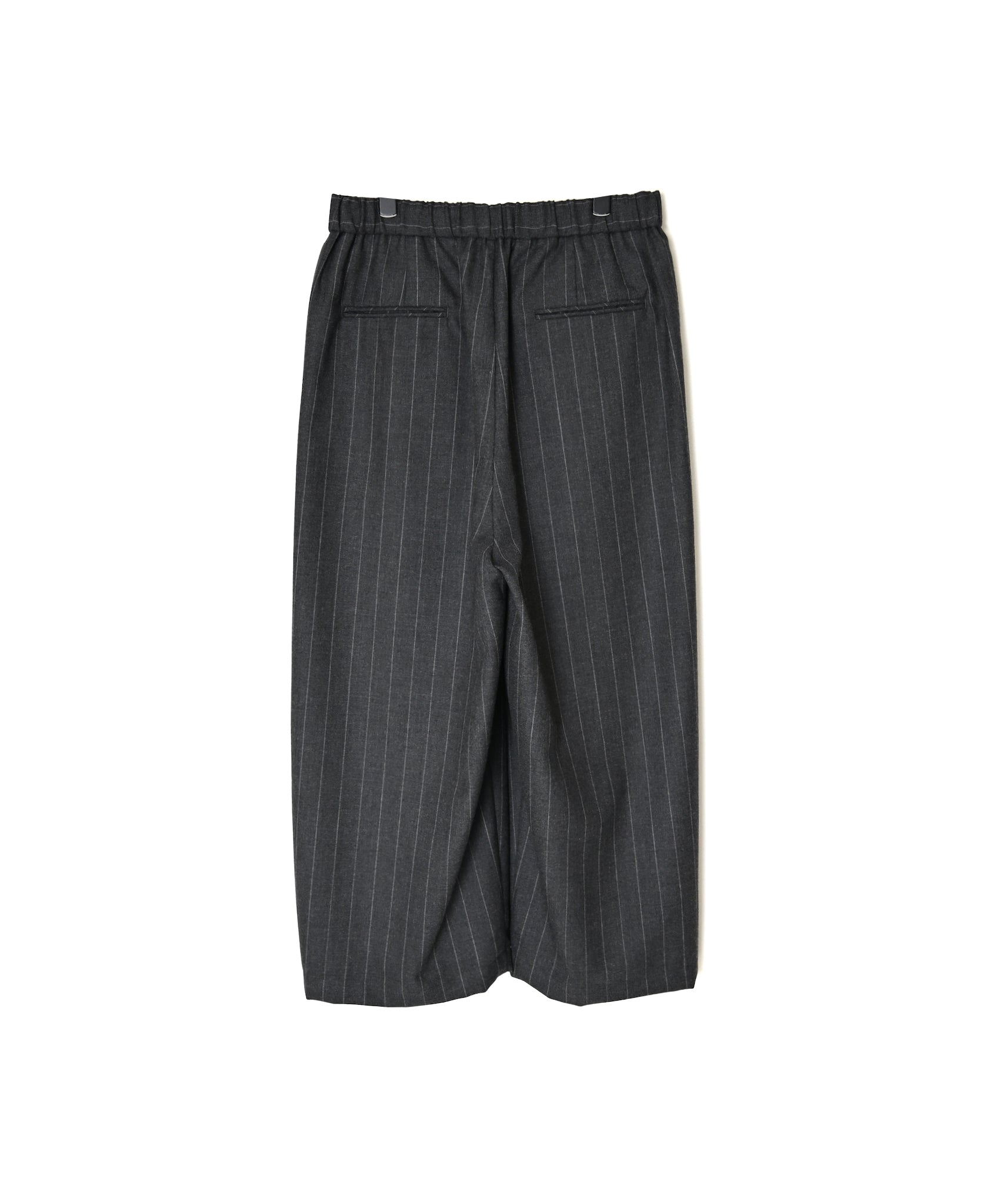 GNMDS2502WS WOOL SERGE 2TUCK WIDE EASY PANTS