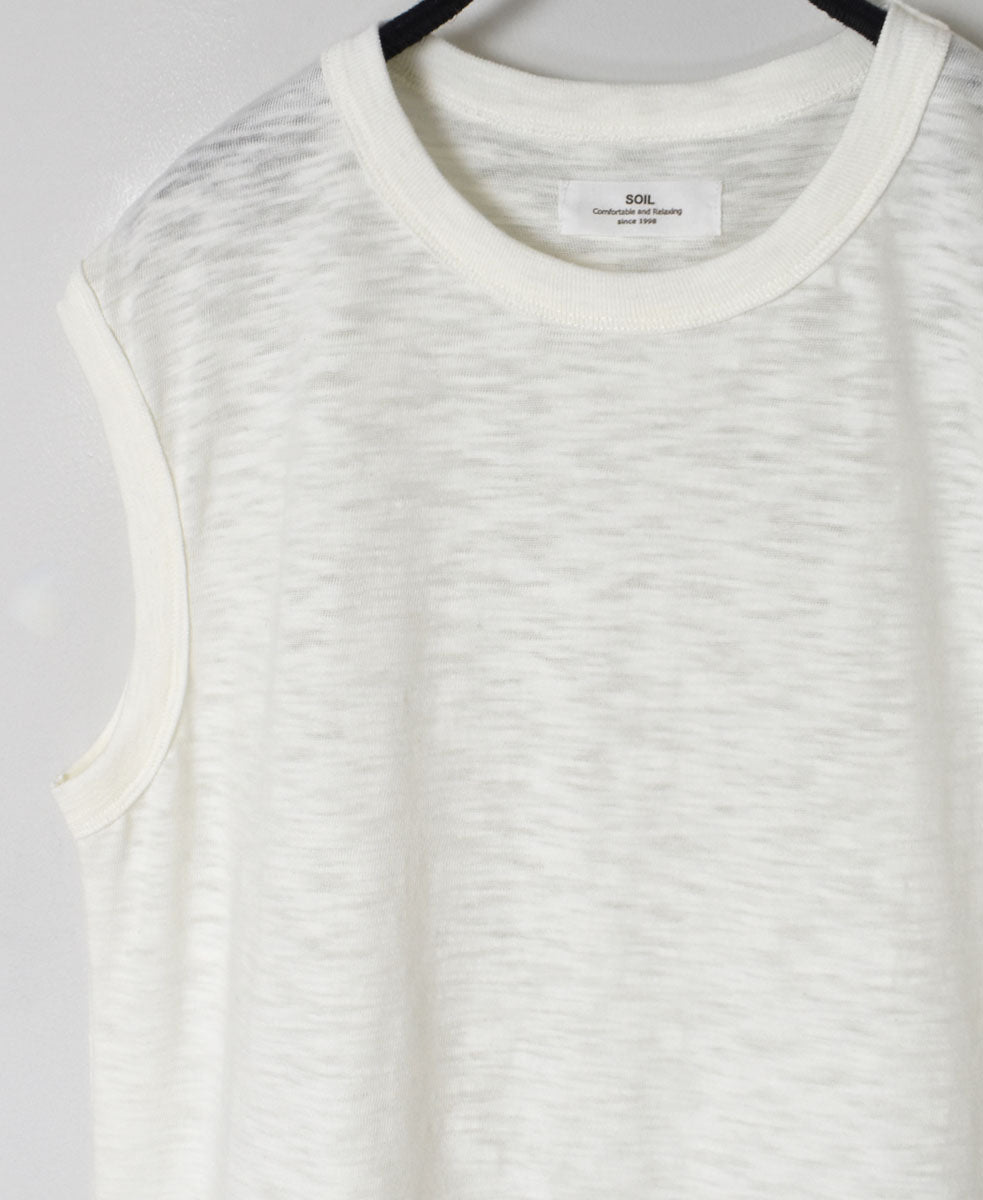 GNSL24042 SLUB VINTAGE CREW-NECK FRENCH/SL SHIRT