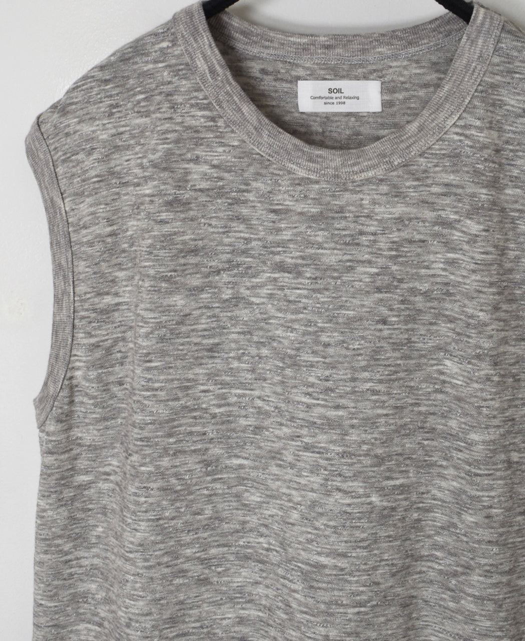 GNSL24042 SLUB VINTAGE CREW-NECK FRENCH/SL SHIRT