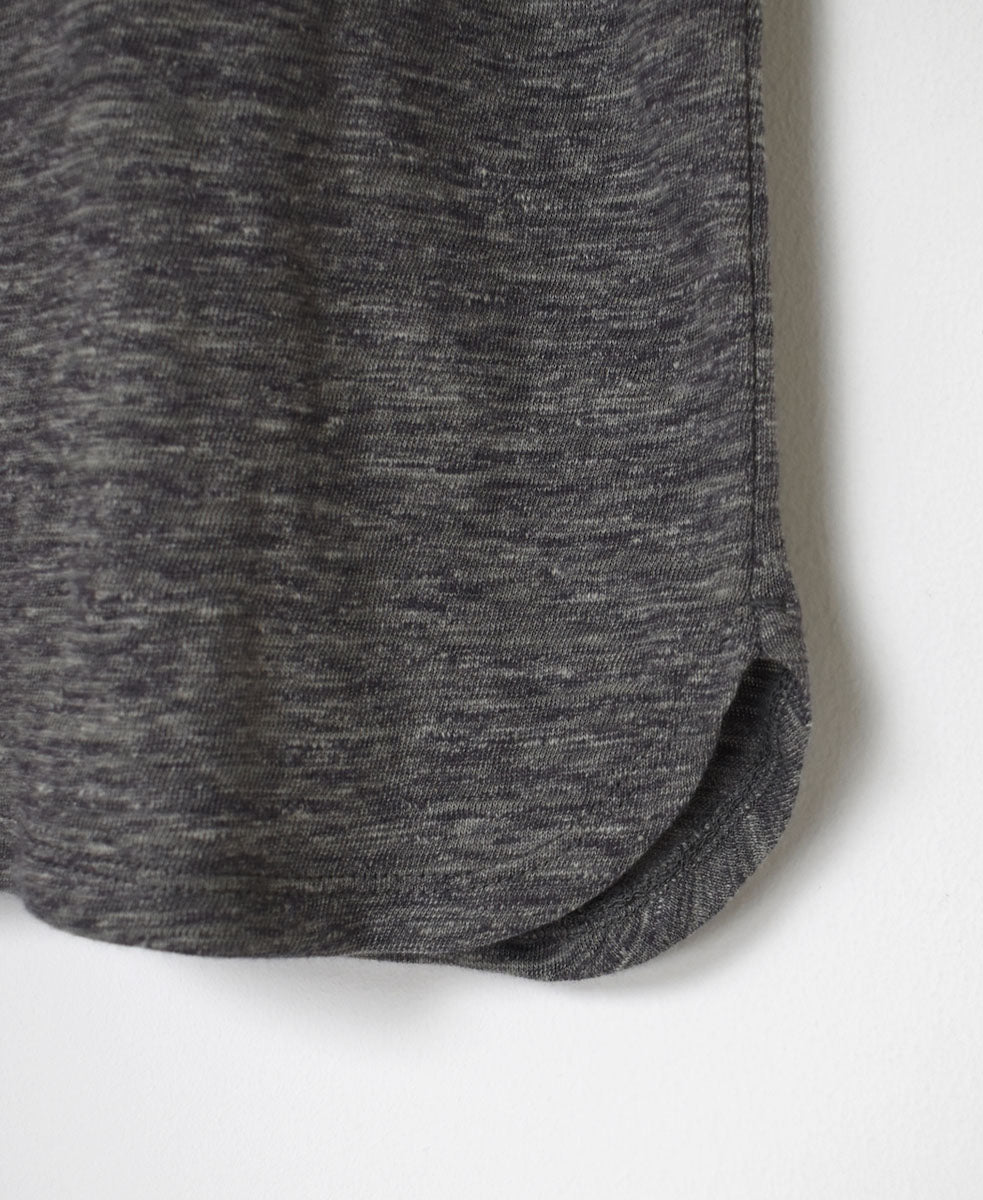 GNSL24042 SLUB VINTAGE CREW-NECK FRENCH/SL SHIRT
