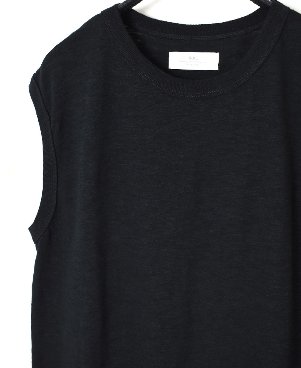 GNSL24042 SLUB VINTAGE CREW-NECK FRENCH/SL SHIRT