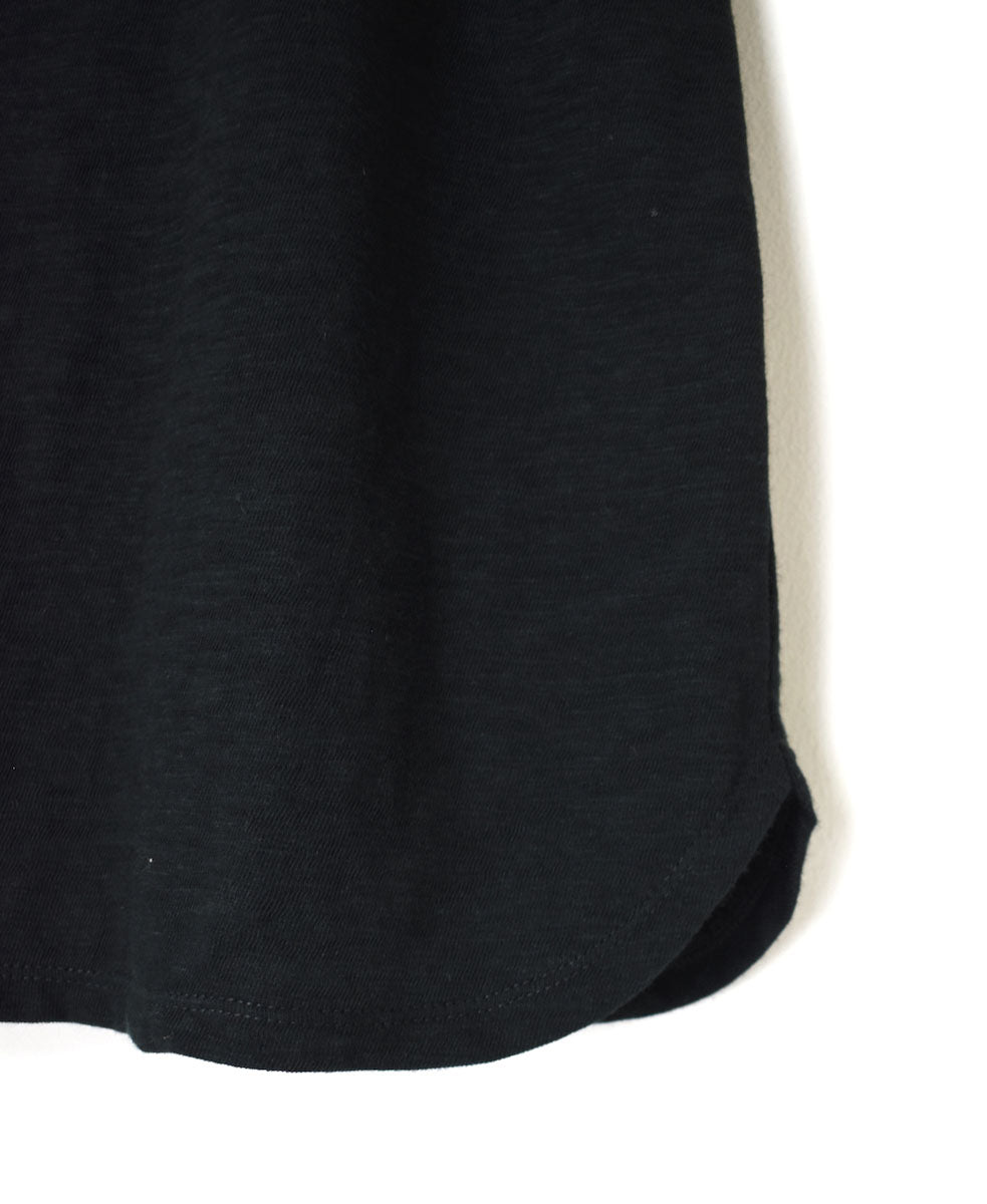 GNSL24042 SLUB VINTAGE CREW-NECK FRENCH/SL SHIRT
