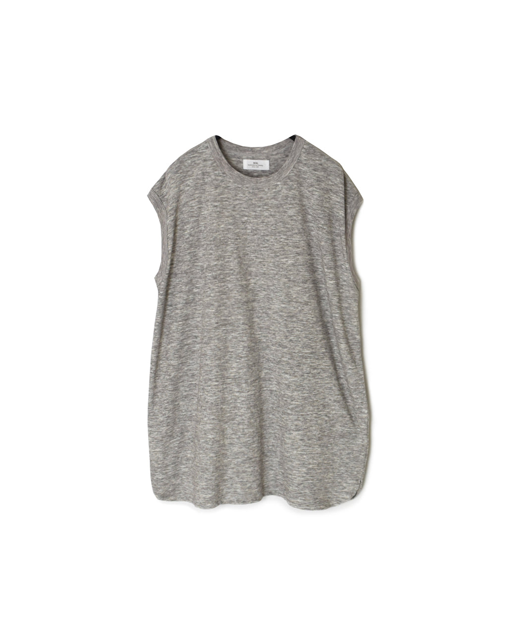 GNSL24043 SLUB VINTAGE CREW-NECK FRENCH/SL LONG SHIRT