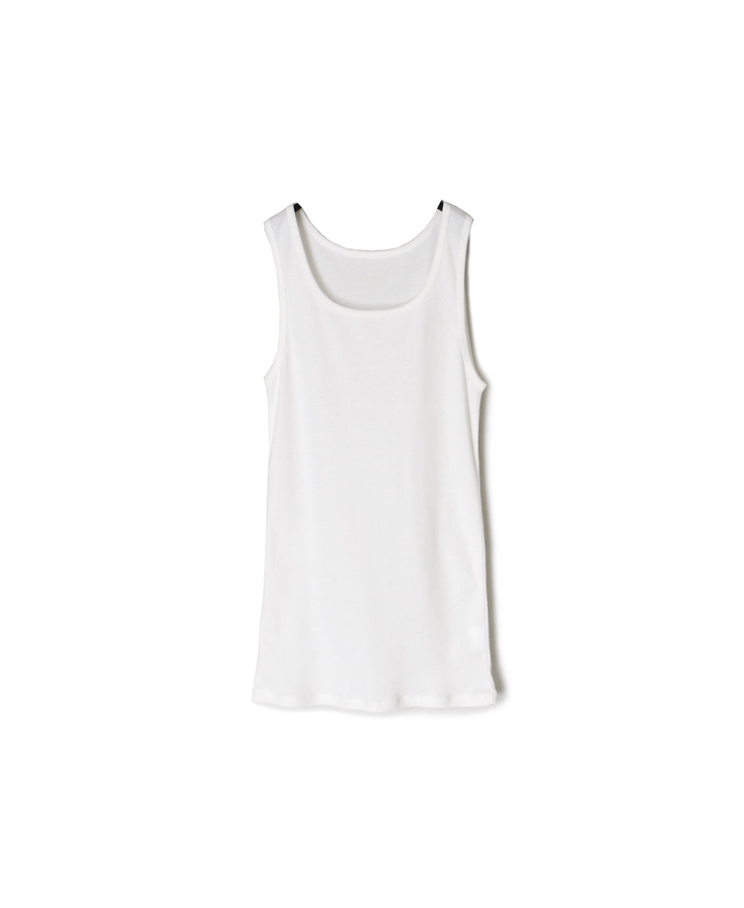 GNSL26021 40/1 RIB U-NECK TANK TOP