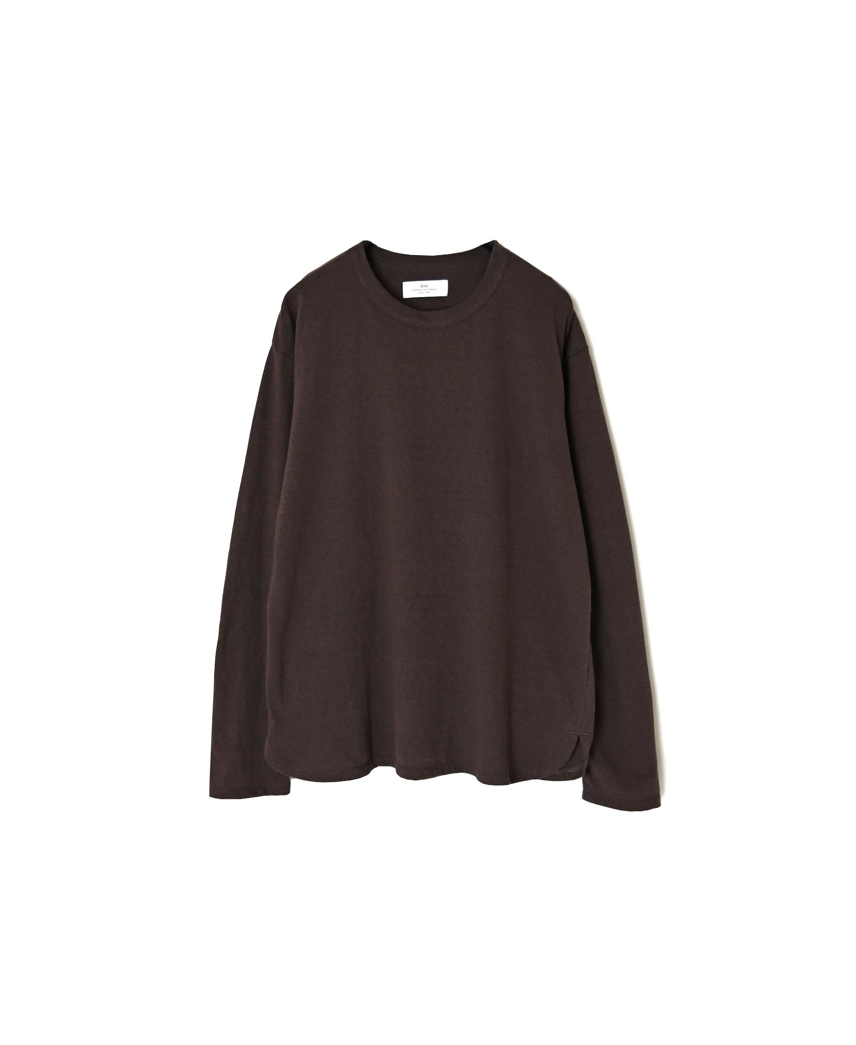 GNSL26511 COTTON SLUB SINGLE JERSEY CREW-NECK LONG/SL T-SHIRTS