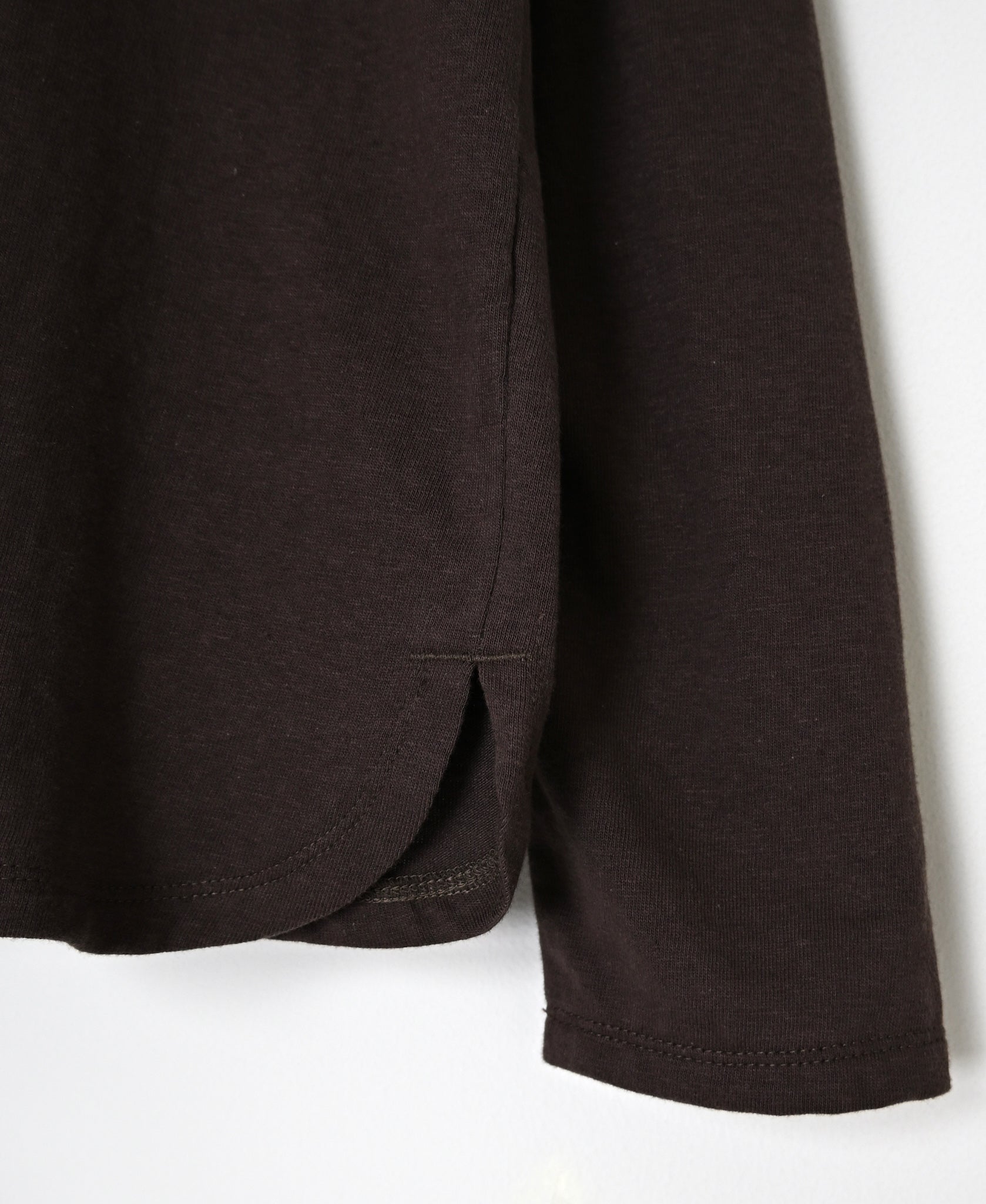 GNSL26511 COTTON SLUB SINGLE JERSEY CREW-NECK LONG/SL T-SHIRTS